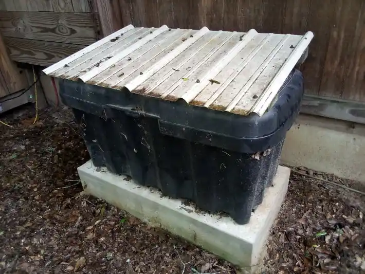weatherproof battery box