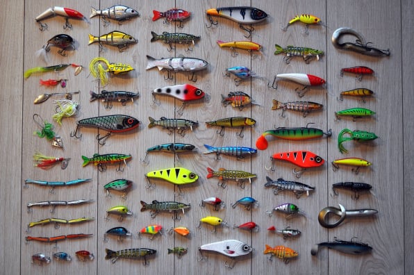 handcrafted fishing lures