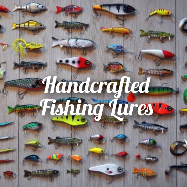 handcrafted fishing lures