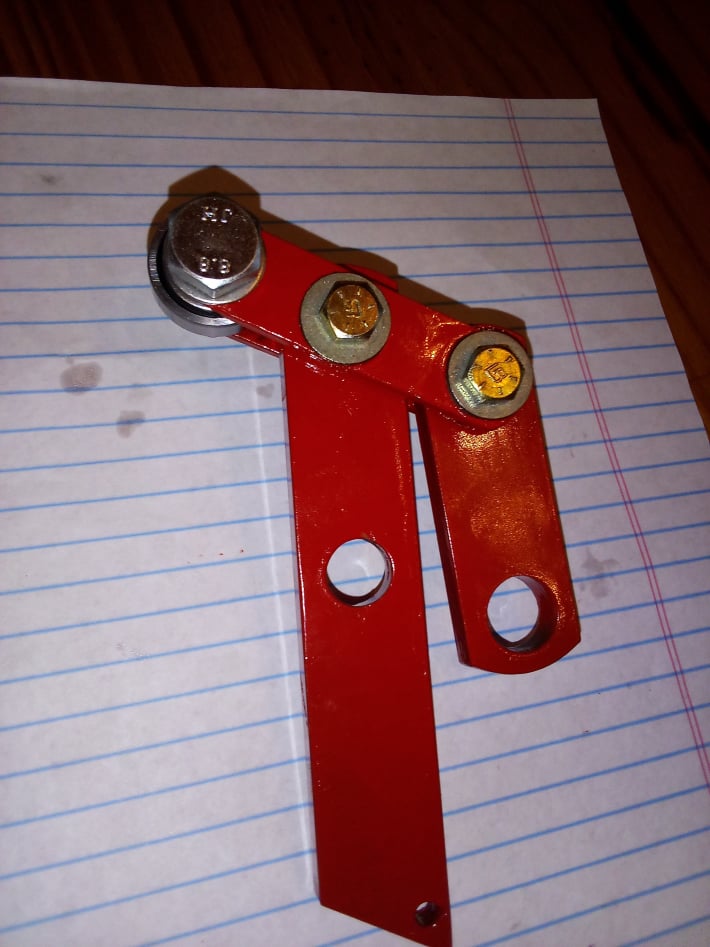 assembled roller assembly