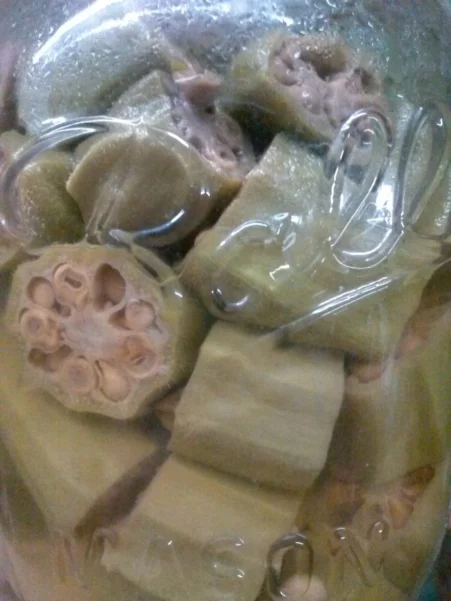canned okra